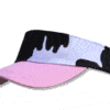 cow ladies tennis visor