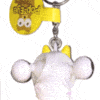 Pop Eyes Cow KeyChain