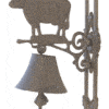 Cow Cast Iron Door Bell