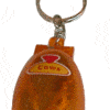 Moving Cow Keychain