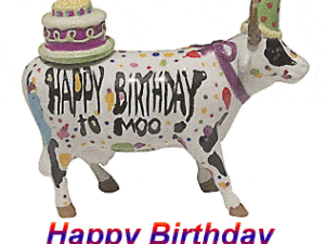 Happy Birthday to Moo Cow Parade