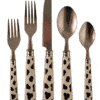 20 piece cow flatware