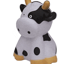 Holstein Horns SQUIRT Toy