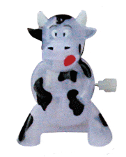 Somersaulting Wind Up Cow