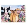 Herd of Grazing Cow Card