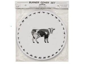 Cow Design Burner Covers